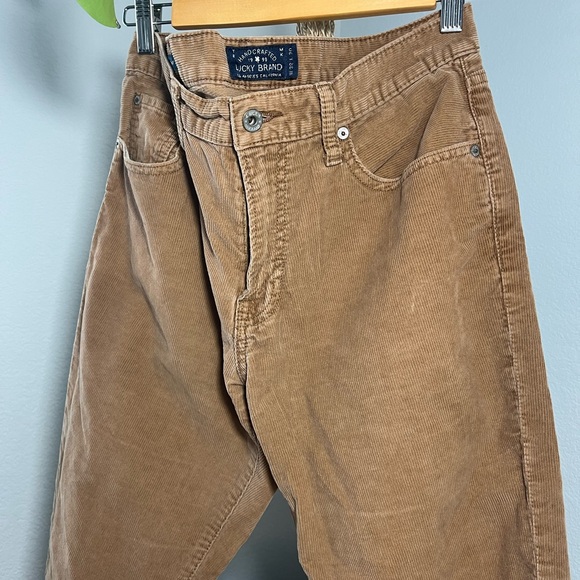 Straight leg brown corduroy pants - Picture 7 of 8